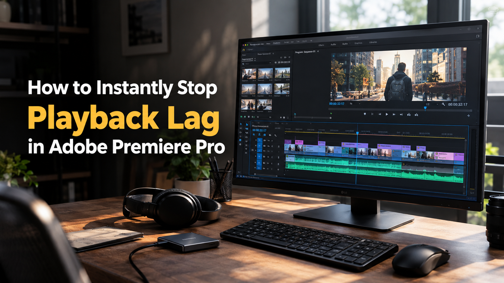 How to Instantly Stop Playback Lag in Adobe Premiere Pro