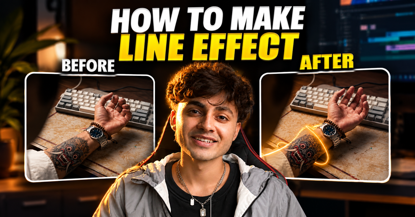 How I Made This Insane Line Effect!