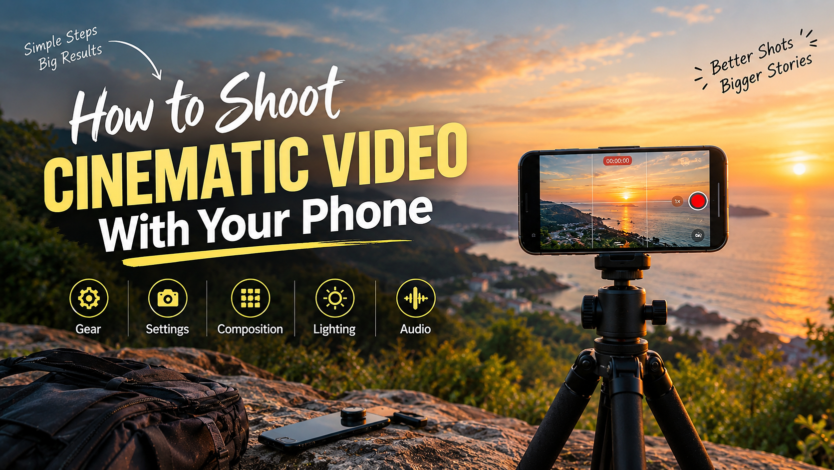 How to Shoot Cinematic Video With Your Phone